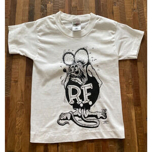 Rat Fink, Ed 'Big Daddy' Roth Vintage 1991 Baby/Cropped T-shirt
